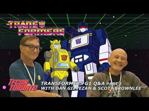 Frank Welker, Soundwave & More w/ Dan Gilvezan & Scott Brownlee | Transformers G1 Q&A Part 2