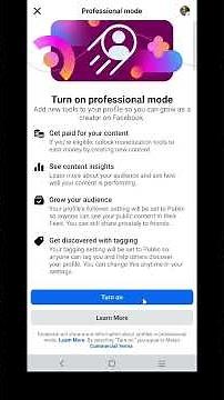 Enable Professional Mode in Facebook | How to Turn On Professional Mode on Facebook
