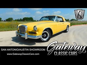 1963 Studebaker Gran Turismo Hawk - Gateway Classic Cars - San Antonio/ Austin #0334