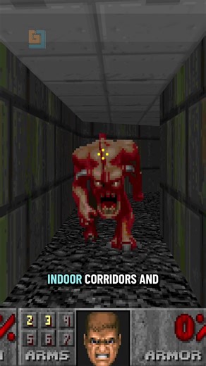 This 30 year old level design still holds up (Doom) #doom #idsoftware #gamereview #firstplaythrough