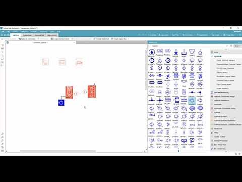 Creating the simpliest vehicle cooling system in Siemens Amesim