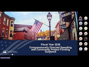 Community Facilities CDS Webinar – USDA Rural Development