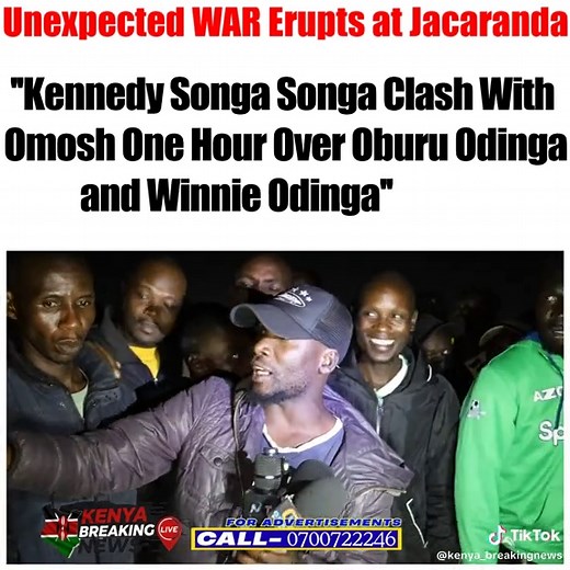 Unexpected Clash: Kennedy Songa Songa vs. Omosh One Hour