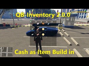 GTA5 FiveM - New QB-Inventory 2.0.0 - With cash/black_money/crypro as item already build in.