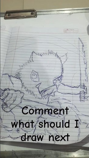 inosuke drawing comment what should I draw next