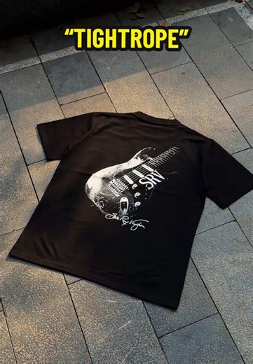 HIS GUITAR WAS PART OF HIM 🥰 #stevierayvaughan #srv #tshirt #fyp #tiktokshopholidayhaul