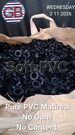 Soft PVC Film for Recycling #softpvc #pvcfilm #pvcscrap