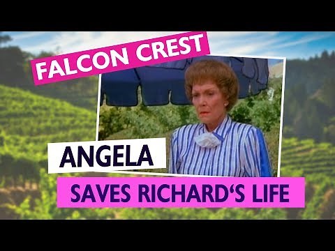 Falcon Crest 7x01 Angela saves Richard's life