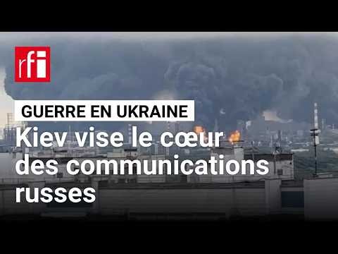 Guerre en Ukraine : les drones de Kiev frappent la Russie dans la profondeur • RFI