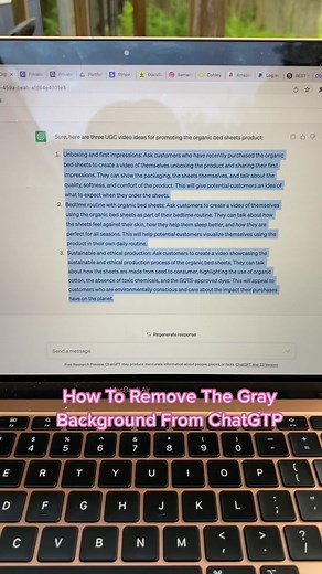 I hope this ChatGTP hack helps you! #ugctips #chatgpthack #chatgtpt #openai #ugchacks
