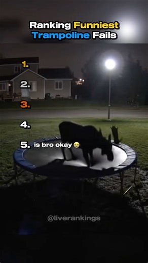 Ranking Funniest TRAMPOLINE Fails 😂 #funny #fails #trampoline
