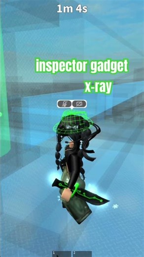X-ray perk 😉😉 #mm2 #roblox #robloxedit #spy #murdermystery2 #inspectorgadget