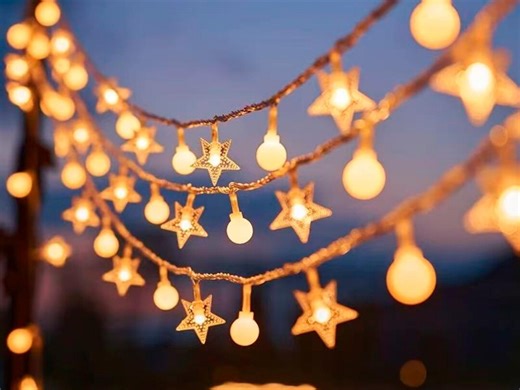 Battery Operated LED Fairy Lights: Copper Wire String Lights for Party Decor,star Lights Decor - Etsy Canada