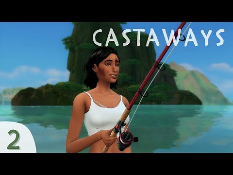 Survival Mode | CASTAWAYS ep2 | Sims 4 Let's Play