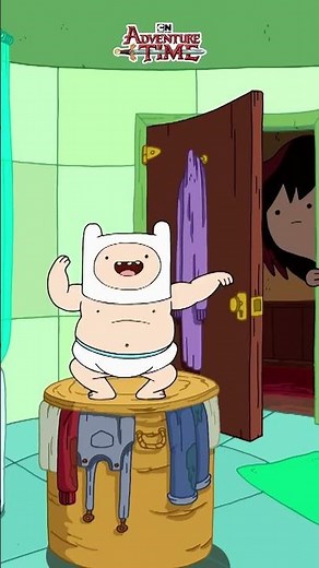 🎵 Buff Baby 🎵 #AdventureTime #FinnandJake #CartoonNetwork #fyp