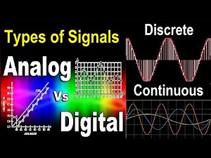 Classification of Signals | Discrete Time & Continuous Time | Analog vs Digital Signals