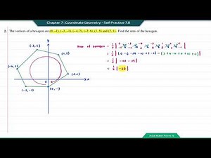 Add Math Form 4 - Chapter 7 : Coordinate Geometry - Self Practice 7.8