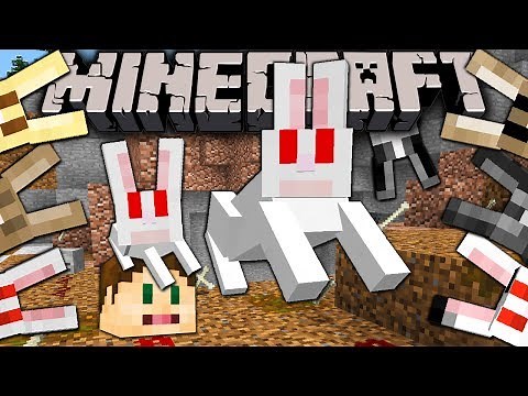 Minecraft 1.8 Snapshot: Killer Rabbit! Tame Bunny Pets, Breed Baby Bunnies, Hide, Stew, Caerbannog