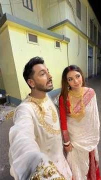 Reception er grand tour 😍 kemon hoyeche amader reception decoration?? #letsbeconfused #ananyaguha