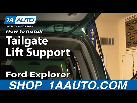 How to Replace Tailgate Lift Support 91-01 Ford Explorer
