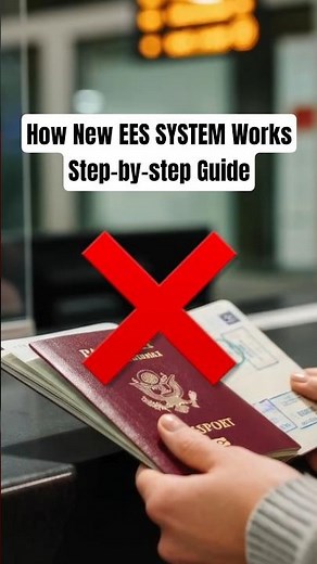 How Europe’s New Entry System Works (Step-by-Step) #eessystem