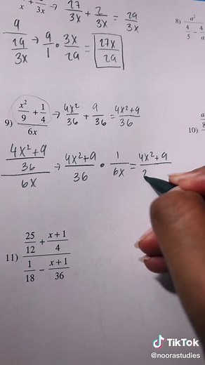 how to solve complex fractions! share and like if its helpful :)💙#complexfractions #foryou #GEICOGiveHappy #noorastudies #precalc #trig #satmath #fyp