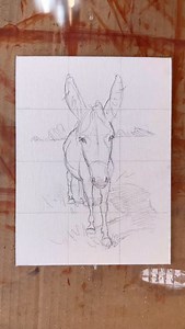 24K views · 1.1K reactions | Something just a little bit different today…  I’ll be offering a small number of these mini portraits in the new year! If you’d like to request a custom portrait of your horse (or any other equid ), make sure you’re signed up for my email list before the request form goes out on December 6th. #westernart #horses #donkey #petportrait #ranchlife #oilpainting | Sarah Dean Art | Facebook
