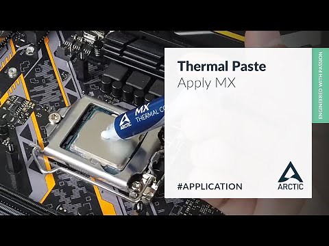 How To Apply MX Thermal Paste