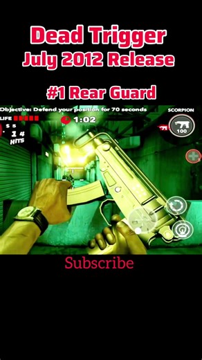 Dead Trigger July 2012 Release - Level 01 Rear Guard #gaming #gameplay #games #game #gamer #android