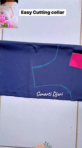 1.8M views · 21K reactions | Easy Cutting collar #sewing #menjahit #tutorial menjahit #jangkauan #reelfyp #reelviral #tips | Sunarti Djuri | Facebook