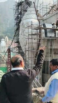 Rishikesh bajrang Setu(glass bridge 🌉)almost done 👽🔮❄️🏔️🌄