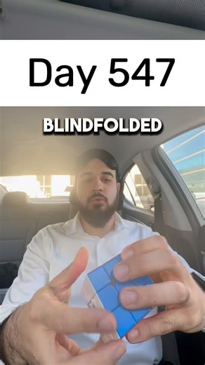 Day 547 of solving the Rubik’s cube blindfolded every single day until I break the National Record