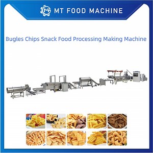 [Hot Item] Fried 3D Pellet Bugles Chips Snack Food Processing Making Machine