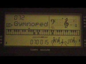 Casio Demo Songs - 072 GYMNOPÉDIES no.1