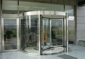 [Hot Item] Automatic Full-Glass Automatic Revolving Rotary Door Intelligence