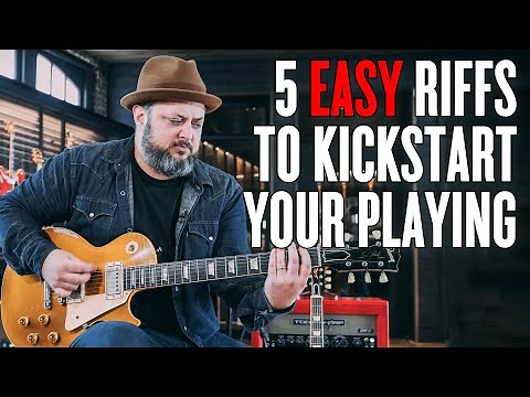EASY Guitar Riffs to Kickstart Your Playing