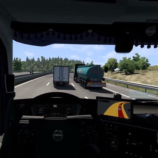Euro Truck Simulator 2 || ETS2 | POV Gameplay | Mouse Steering | Volvo Aero FH6 #trucksimulator