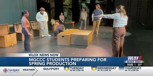MGCCC students preparing for spring production