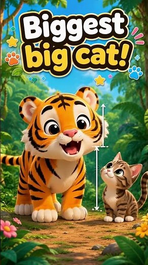 5 Amazing Tiger Facts for Kids! 🐯 #forkids