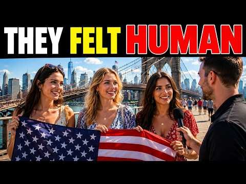 “I Was Treated Like a Human” — Europeans Reveal What America Does Differently