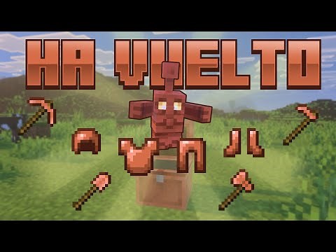 COFRES DE COBRE & COPPER GOLEM - Primeras Impresiones Minecraft 1.21.8