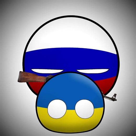 Топ 4 больших стран #рекомендации #countryballs #страны