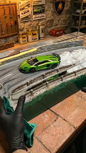 Lamborghini Aventador mid-drift! 🏎💨