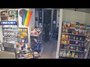Video captures armed robbery at downtown Austin grocery store