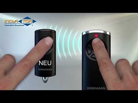 Hörmann Handsender anlernen, Inovator zeigt wie es geht