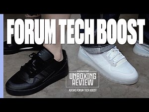 O adidas FORUM em versão tecnológica | UNBOXING+REVIEW adidas FORUM TECH BOOST