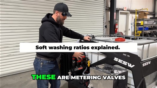 2.1K views · 18 reactions | How to Set Ratios and Run a Soft Wash System | South-East Softwash | Facebook