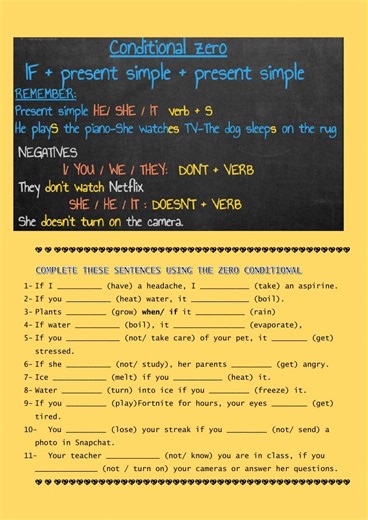 Conditional Zero activity