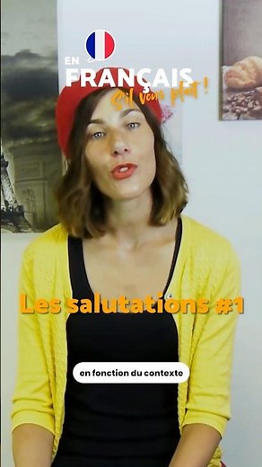Saying hello in French | In French, please! – Greetings #1