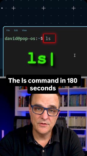 David Bombal on Instagram: "The ls command in 180 seconds Learn the essential Linux ls command to view hidden files and directories instantly. Master terminal basics, check permissions, and list contents like a pro in 2026. #linux #ls #directories"